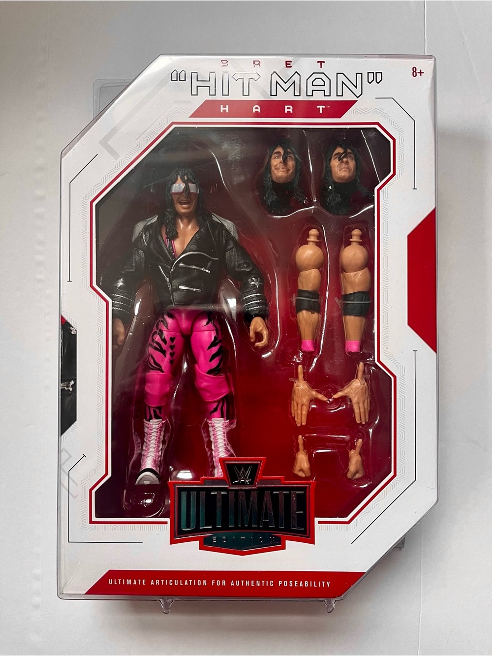 New! WWE Ultimate Edition Brett “Hitman” Hart